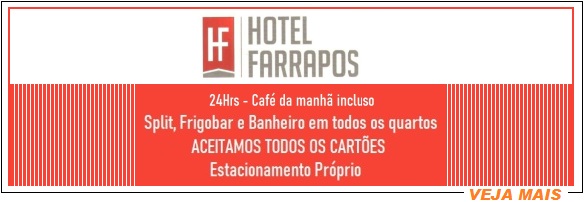 Hotel Farrapos 24Hrs Parque Humait Veja Aqui